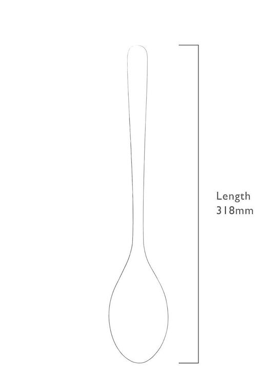 Robert Welch Rostfreier Stahl Silber 31,8cm SIGBR2548V