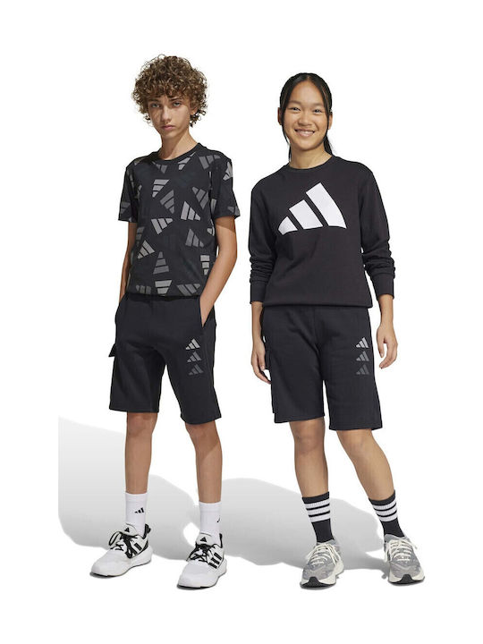 adidas Αθλητικό Παιδικό Σορτς/Βερμούδα Μαύρο