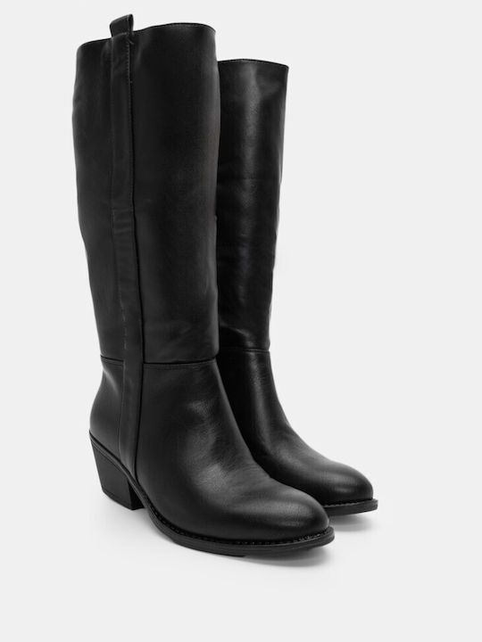 Luigi Women's Boots Cowboy Black