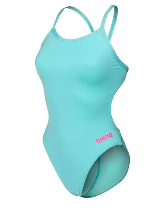One-Piece Swimsuit Light Blue