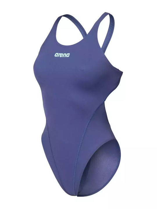 Arena Team One-Piece Swimsuit Purple