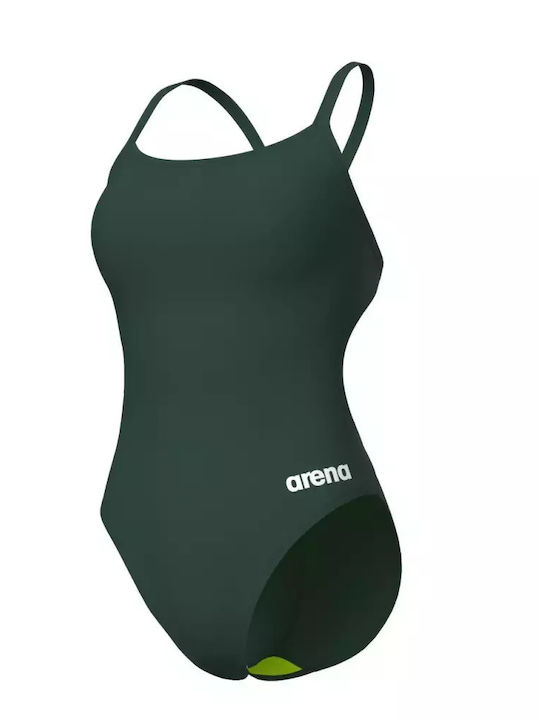 Athletic Swimsuit Khaki