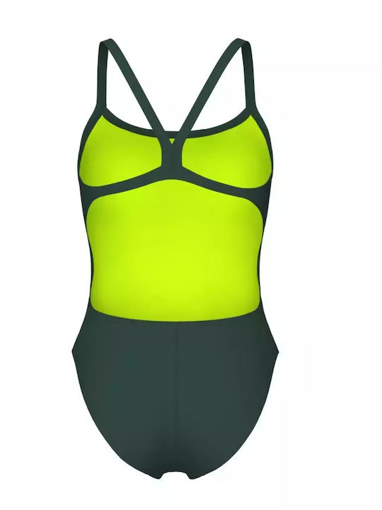 Athletic Swimsuit Khaki