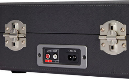 Aiwa VINTAGE VPX-1951-TN Βαλιτσάκι Πικάπ με Belt Drive, Προενίσχυση και Ενσωματωμένα Ηχεία Γκρι