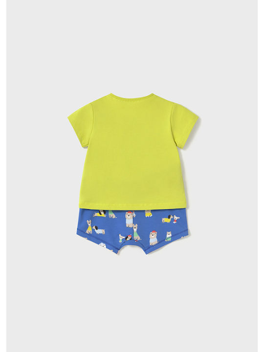 Mayoral Kinder Set mit Shorts Sommer 2Stück Blau