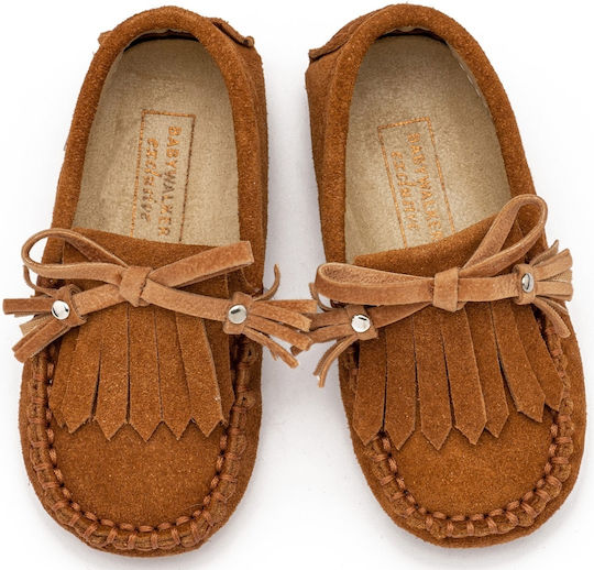 Babywalker Tabac Baptism Moccasins