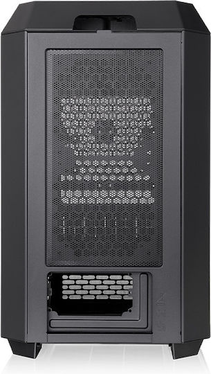 Thermaltake The Tower 250 Gaming Mini Tower Κουτί Υπολογιστή με Πλαϊνό Παράθυρο και RGB Φωτισμό Μαύρο