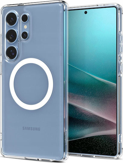 Spigen Ultra Hybrid Mag Umschlag Rückseite Kunststoff / Silikon 2mm Weiß (Galaxy S25 Ultra,Samsung S25 Ultra)