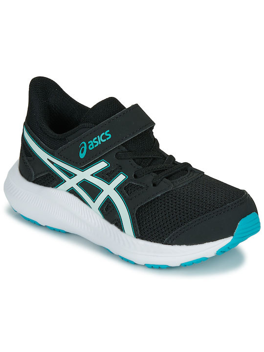 ASICS Jolt 4 Ps Kinder Sportschuhe Laufen Schwarz