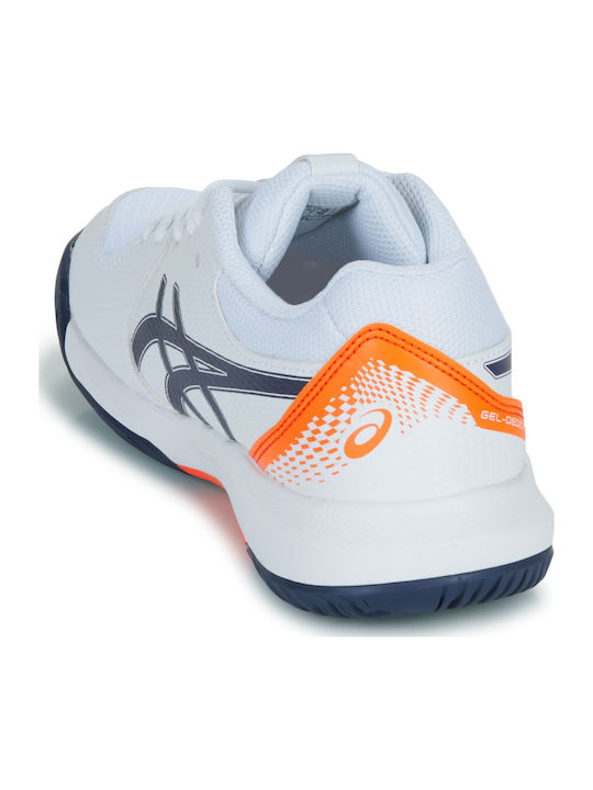 Gel-dedicate 8 Gs Kids Sports Shoes Tennis with Laces White