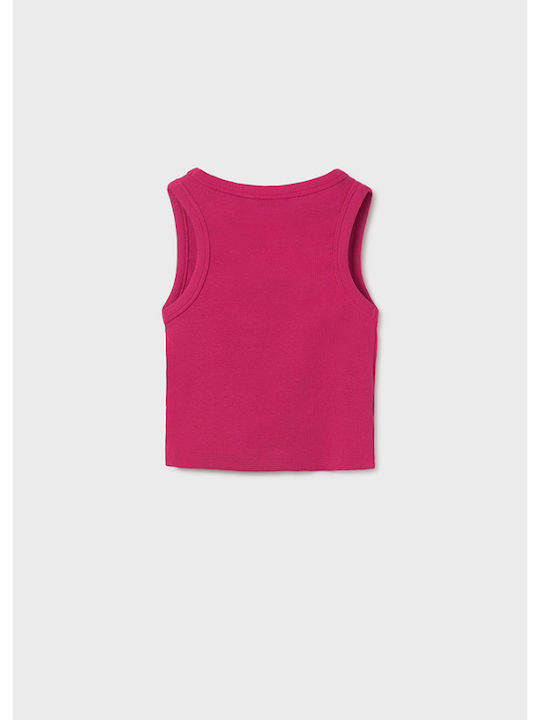 Mayoral Children's Blouse Sleeveless Fuchsia