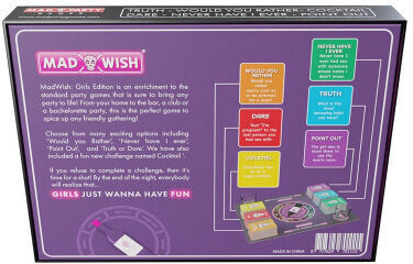 Madwish Girls Edition Party Drinking Game