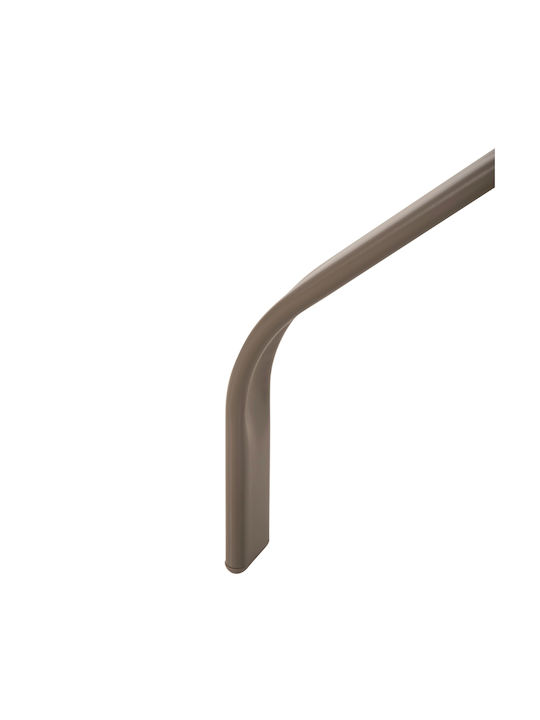 Metal Masa Bar pentru spații exterioare mici Figgy Champagne 60x60cm