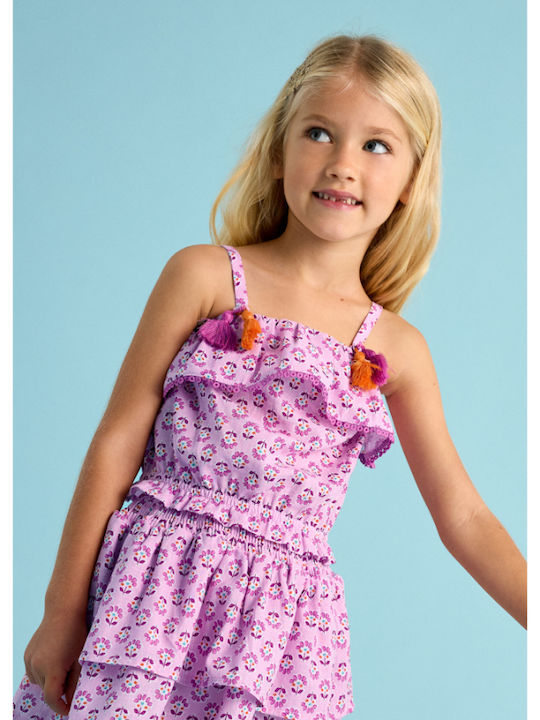 Kids' Shirt Sleeveless Purple