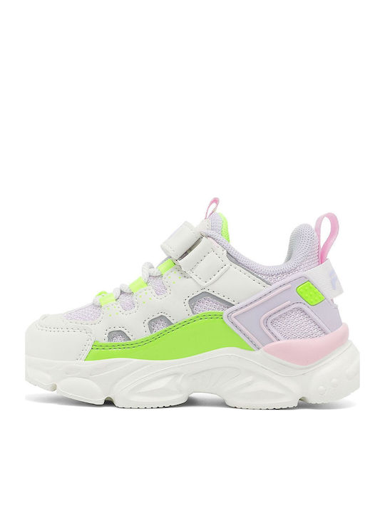 Memory Spinel 3 V Παιδικά Sneakers με Σκρατς Μπεζ