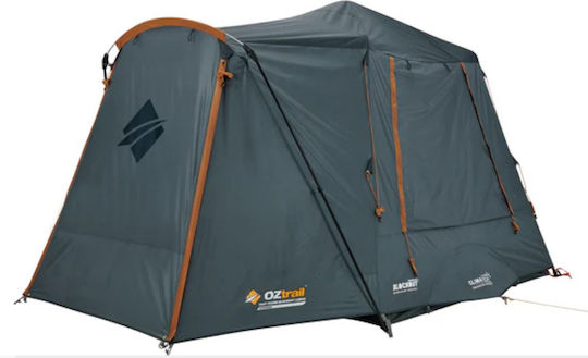OZtrail Fast Frame Αυτόματη Καλοκαιρινή Σκηνή Camping Γκρι για 4 Άτομα 240x220x195εκ.