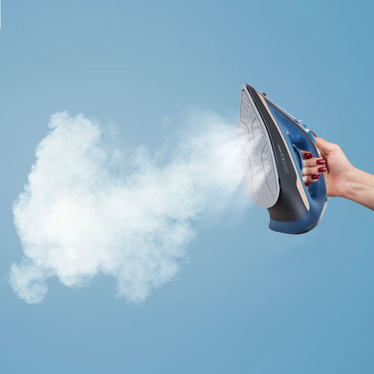 Rohnson Steam Iron 2800W with Ceramic Plate and Continuous Steam Supply 60g/min
