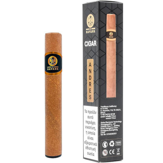 XO Havana Einweg E-Zigarette 600 Züge Havana Cigar 2ml 20mg