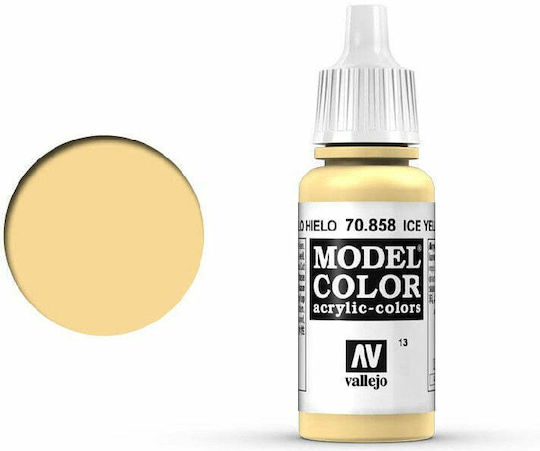 Acrylicos Vallejo Model Боя за Моделизъм Ice Yellow 17мл