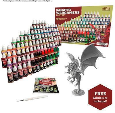 Warpaints Fanatic Wargamers Paint Set