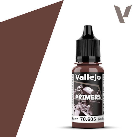 Acrylicos Vallejo Surface Primer Modellbau Farbe in Braun Farbe 17ml