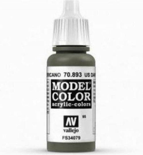 Acrylicos Vallejo Model Боя за Моделизъм US Dark Green 17мл