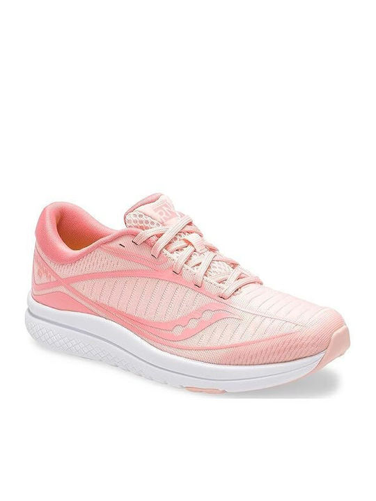 Kinvara 10 Αθλητικά Παιδικά Παπούτσια Running με Κορδόνια Ροζ