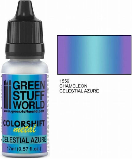 Green Stuff World Colorshift Model Making Paint in Turquoise Colour 17ml