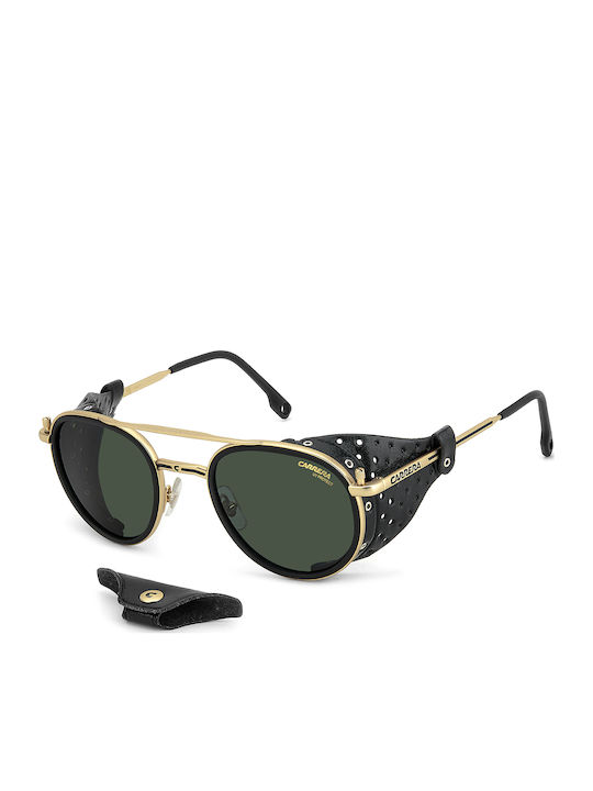 Carrera Sport Unisex Sunglasses with Gold Frame and Grey Lenses 05/S AOZ/QT