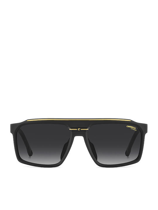 Carrera Sport Unisex Ochelari De Soare Cu Ramă Neagră Din Plastic Și Lentile Gri Degrade