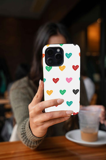 Sonique Heart Series Case for Apple iPhone 13 Mini White 02