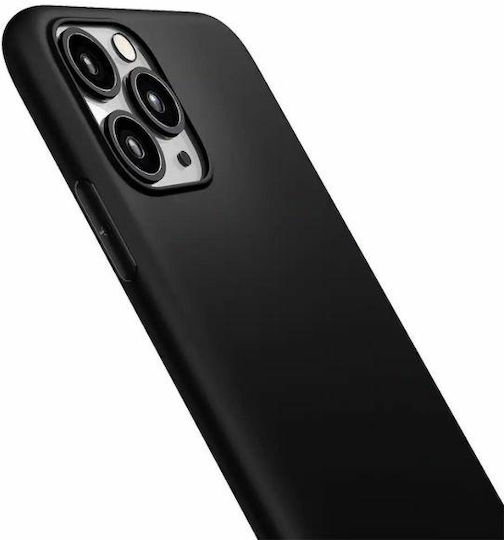 3MK Matt Back Cover Σιλικόνης 1.2mm Μαύρο (Motorola Edge 40 Neo)