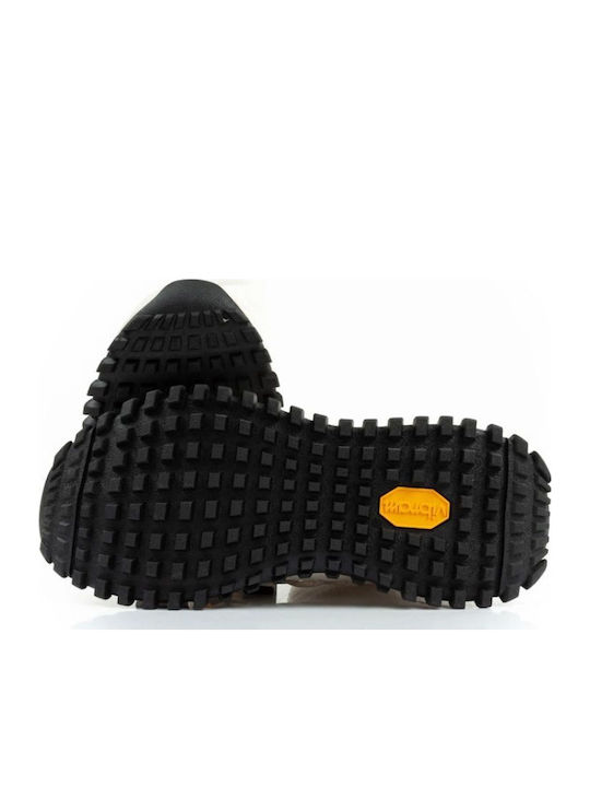 Warmer Leder Damenstiefel mit Gummizug Weiß