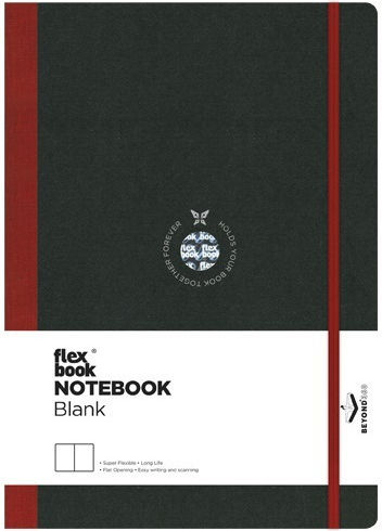 The Writing Fields Notebook with Blank Pages Gray