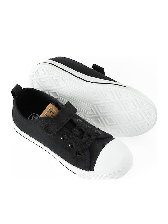 Παιδικά Sneakers με Σκρατς Μαύρα