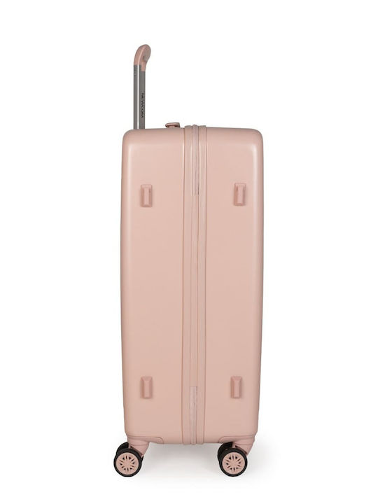 Newcom Homeone Hart Rosa Reise Koffer Mit 4 Rädern Set 3 Stück