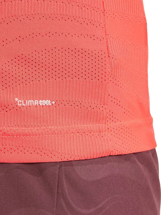 adidas Freelift JE3508 Ανδρική Μπλούζα Κόκκινη