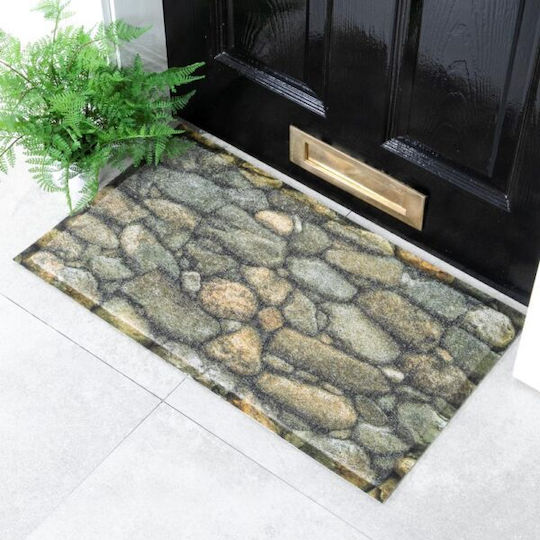 Artsy Mats Entrance Doormat Stone Pattern 70x40cm Artsy Mats Entrance Doormat Stone Pattern 70x40cm