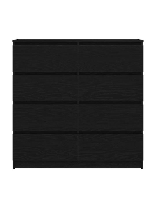 Sertar de Birou Negru 100x35x99cm