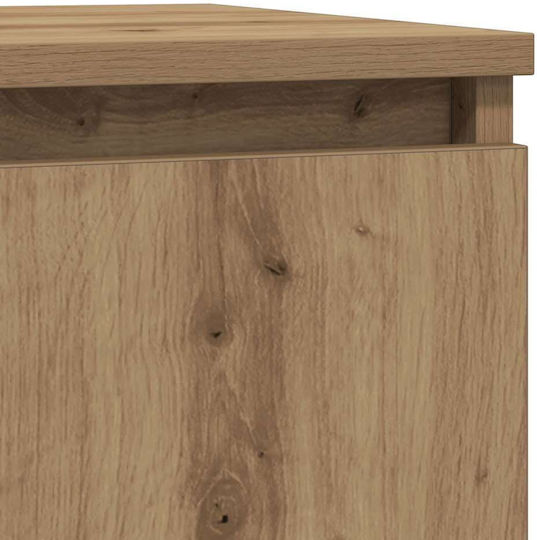 Συρταριέρα Γραφείου Ξύλινη Καφέ 71x35x84cm