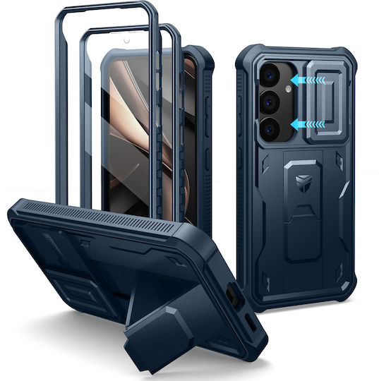 Dexnor 360 Full Cover Albastru marin (Galaxy S25)