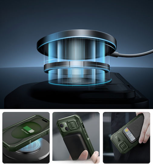 Dexnor Back Cover Πράσινο (iPhone 15)