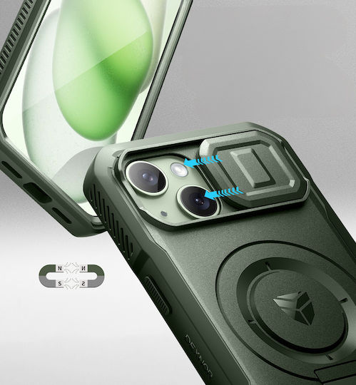 Dexnor Back Cover Πράσινο (iPhone 15)