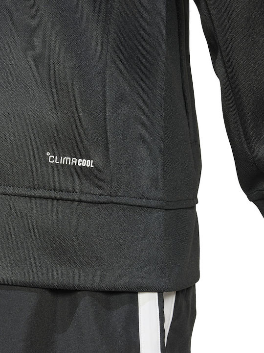 Essentials 3-Stripes Men's Hooded Jacket Black