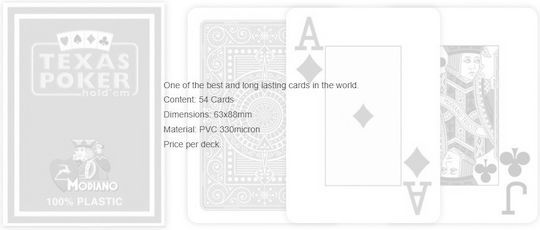 Τράπουλα Modiano Black Jack 2 Jumbo Index Καφέ