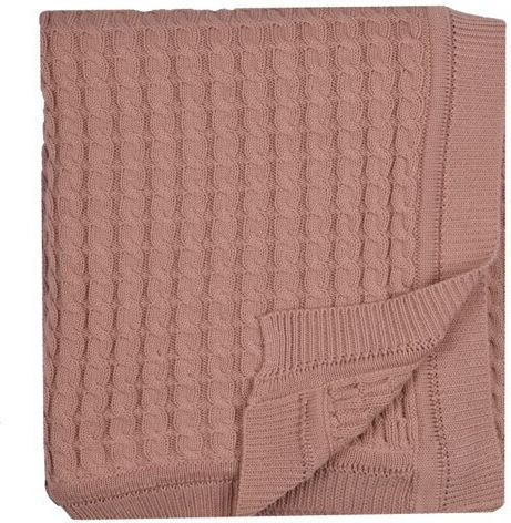 Liolios Home Одеяло Детско легло 100% памук Розов 100x150см.