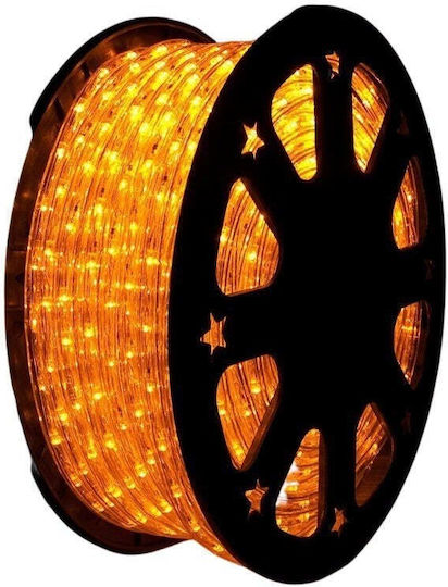 Țeavă luminată 1008 Becuri 220V Alb cald cu Programe 42m IP65