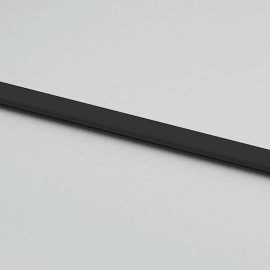 Vidaxl Σετ Συρόμενης Πόρτας Υλικό Μαύρο 102,5x205 Cm Μαύρο