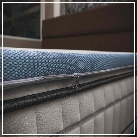 Semi-Double Mattress Topper "Cool Gel" 120x200x4 2etopcool4-120200