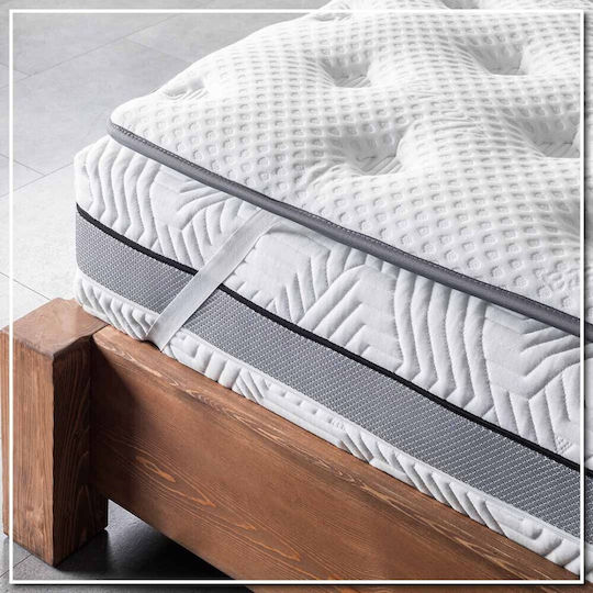 Semi-Double Mattress Topper "Aloe Vera Hard Comfort" 120x200x7 2etopaloeh7-120200